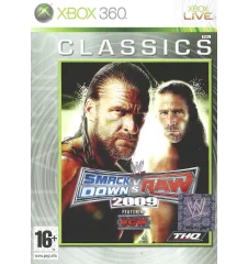 Xbox 360 smackdown vs raw 2009 Classics Cib