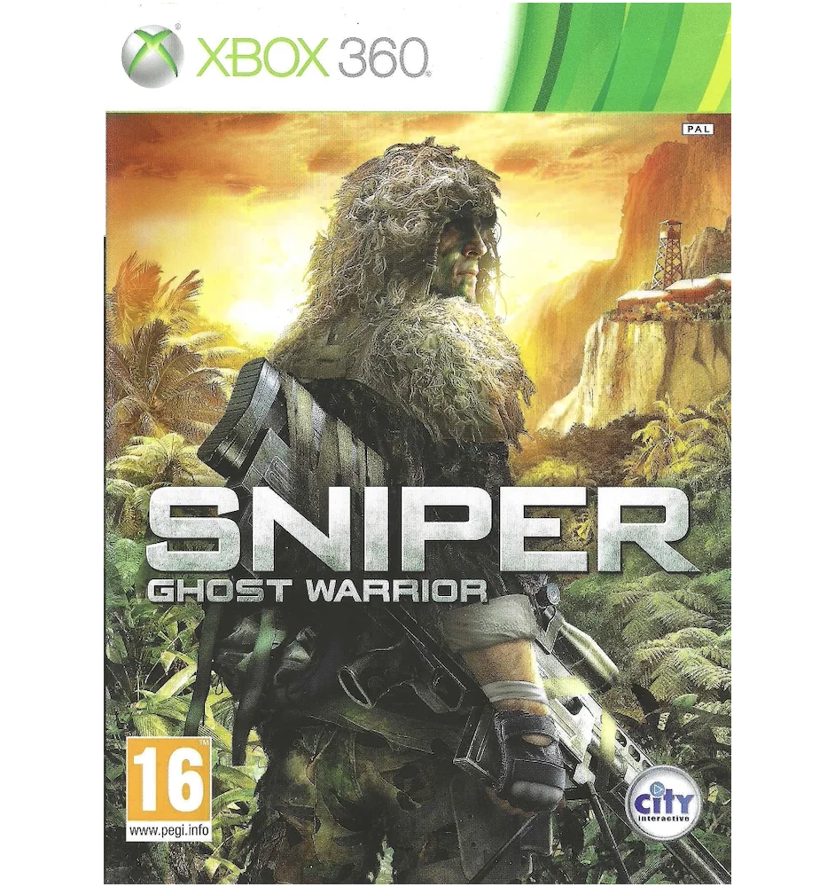Xbox 360 Sniper Ghost Warrior Cib