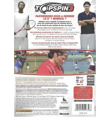 Xbox 360 Top Spin 3 Sn