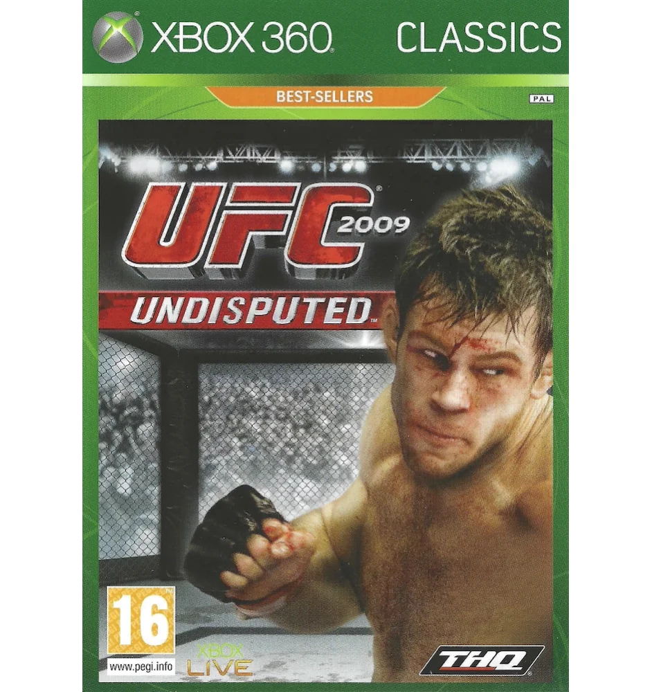 Xbox 360 UFC 2009 Classics Cib