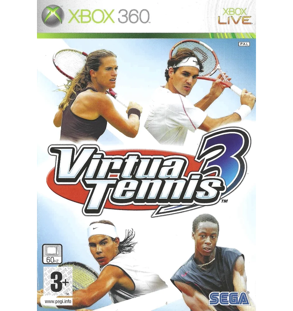 Xbox 360 Virtua Tennis 3 Cib