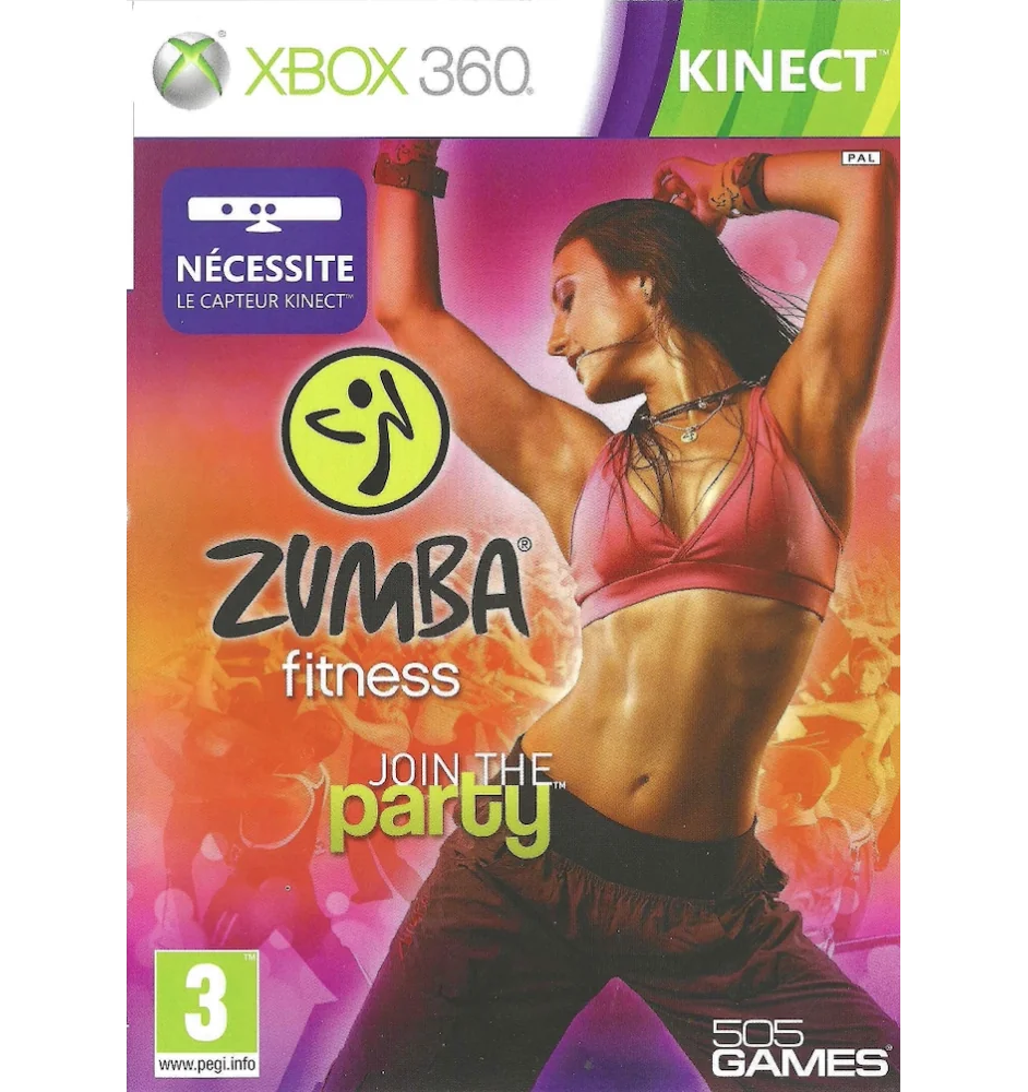 Xbox 360 Zumba Fitness Cib