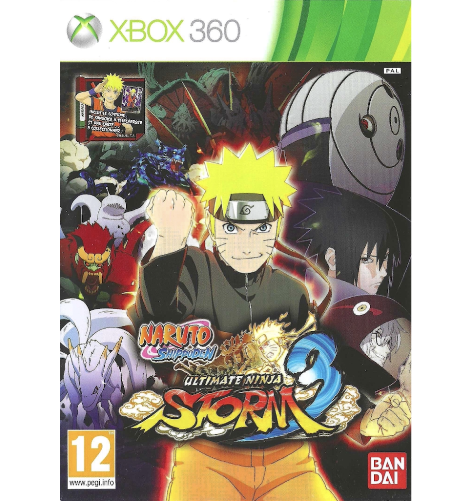 copy of Xbox 360 Naruto Shippuden ultimate Ninja storm generations cib