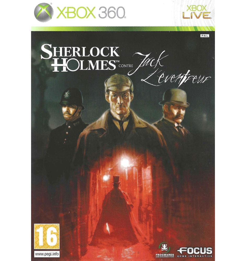 Xbox 360 Sherlock Holmes Contre Jack l'Eventreur Cib