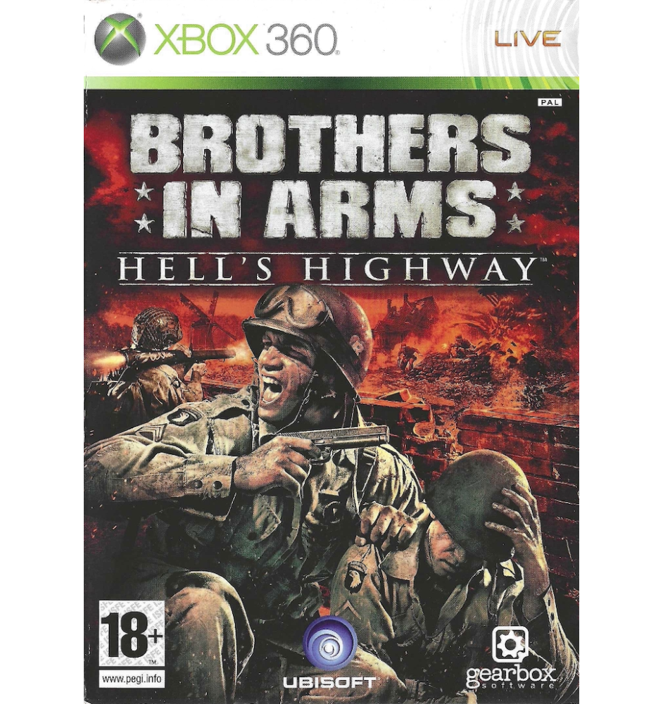 Xbox 360 Brothers In Arms Hell's Highway Cib