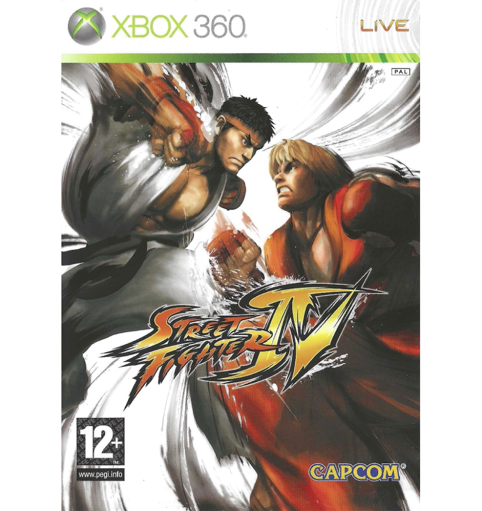 Xbox 360 Street Fighter IV Cib
