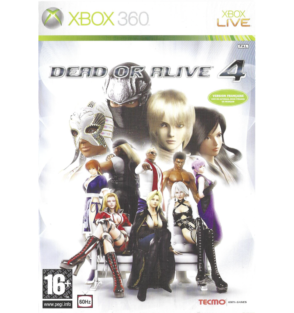 Xbox 360 Dead Or Alive 4 Cib