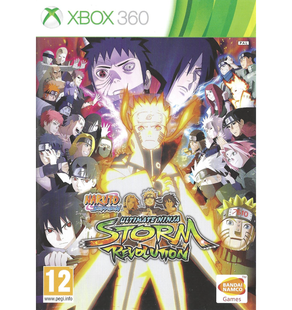 Xbox 360 Naruto Shippuden Ultimate Ninja Storm Revolution Cib