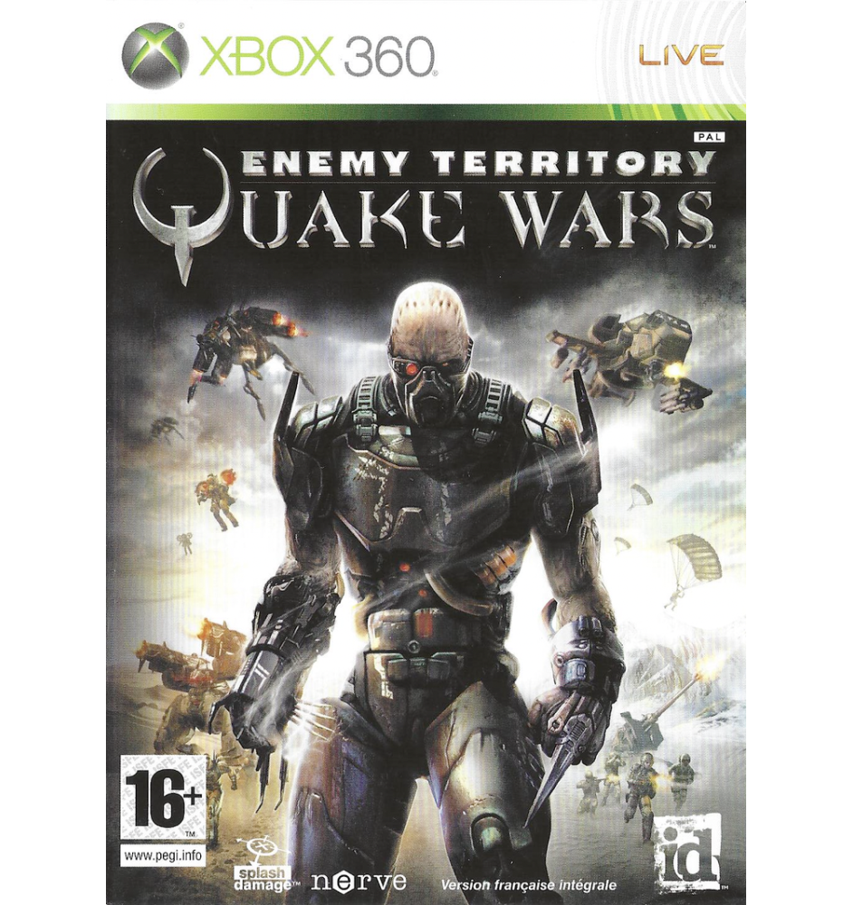 Xbox 360 Quake Wars Enemy Territory Cib