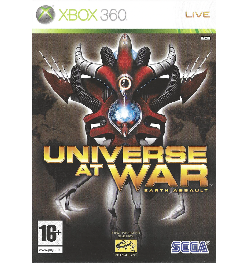 Xbox 360 Universe At War Earth Assault Cib