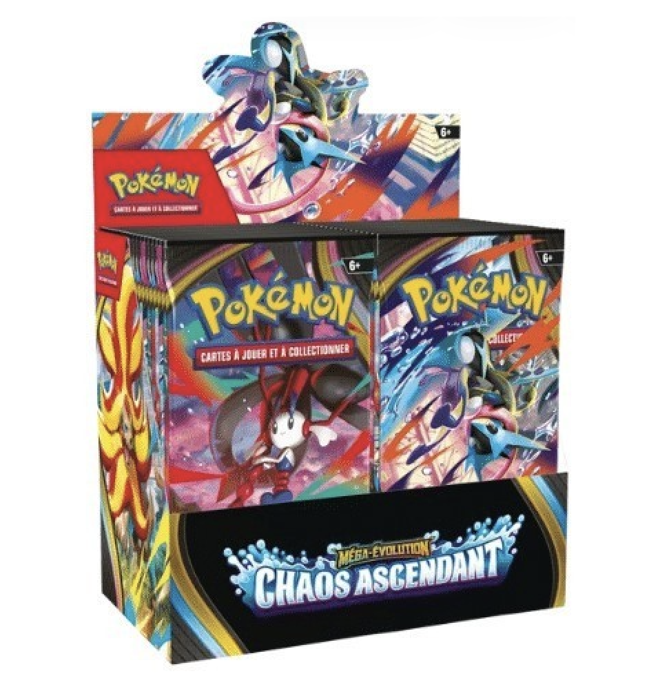 Précommande Pokemon Display ME04 Chaos Ascendant