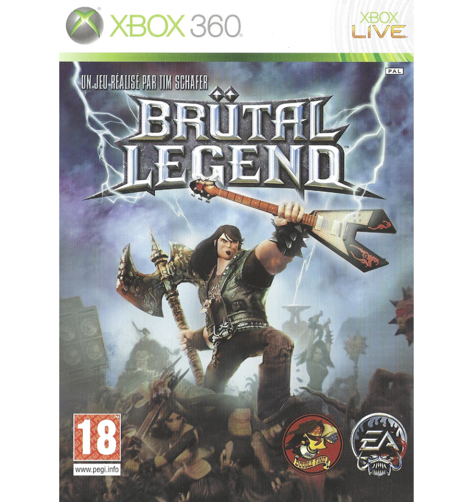 Xbox 360 Brutal Legends Cib