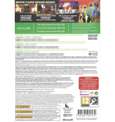 Xbox 360 Saban's Power Rangers Super Samurai Kinect Cib