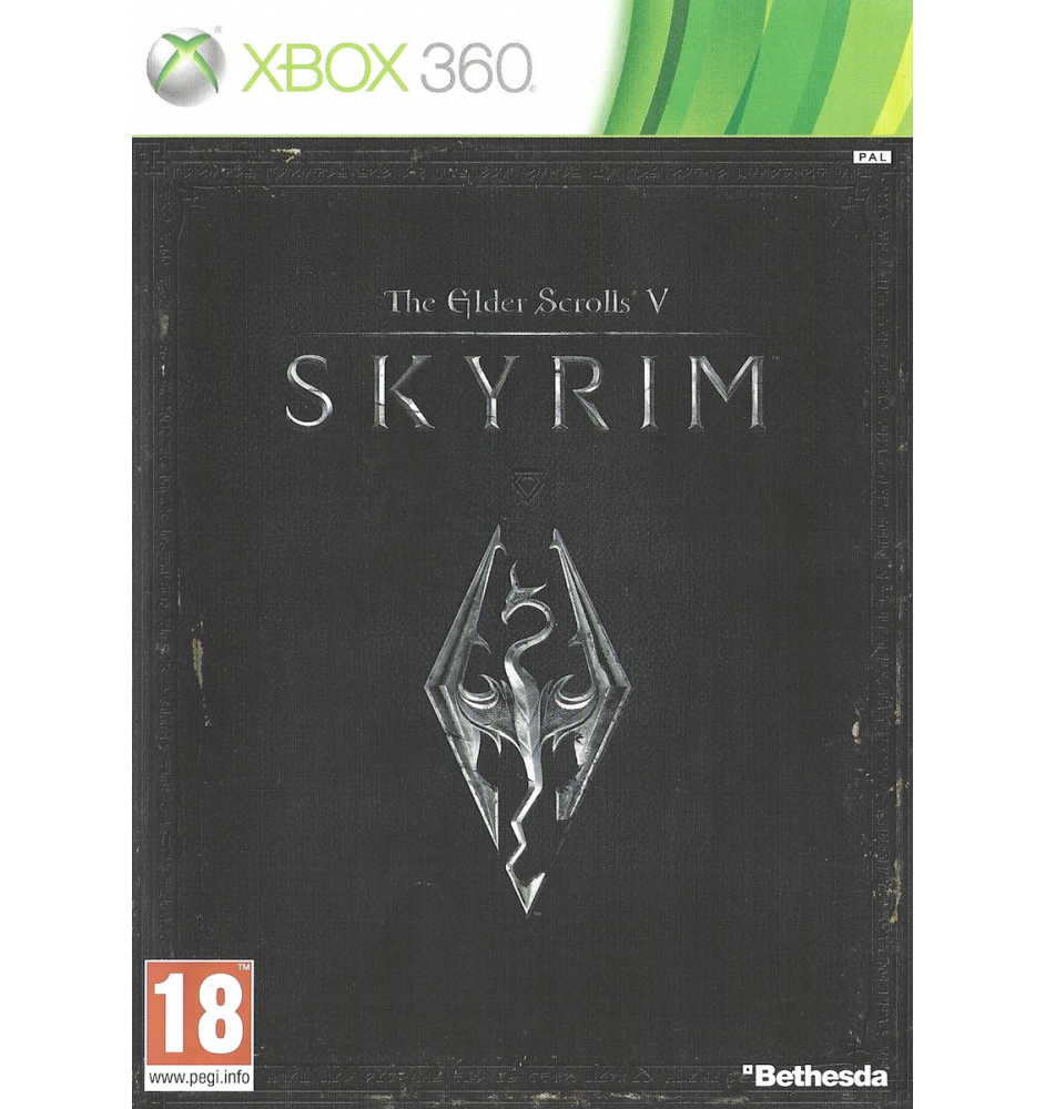 Xbox 360 Skyrim Cib