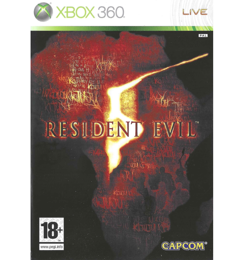 Xbox 360 Resident Evil 5 Cib