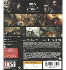 Xbox One l'Ombre De La Guerre