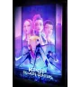 K-Pop Demon Hunters Huntrix Cadre Lumineux 40x30cm