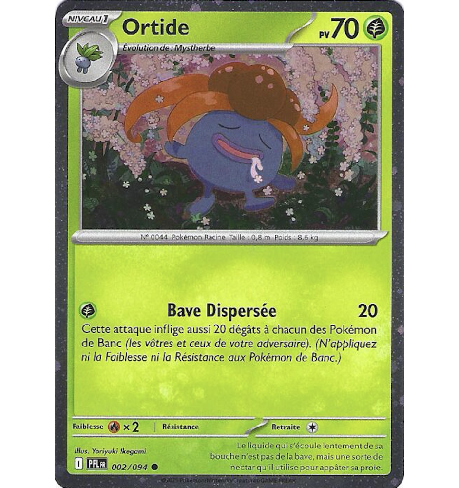 Ortide 002/094 Cosmo Holo PFL Flammes Fantasmagoriques