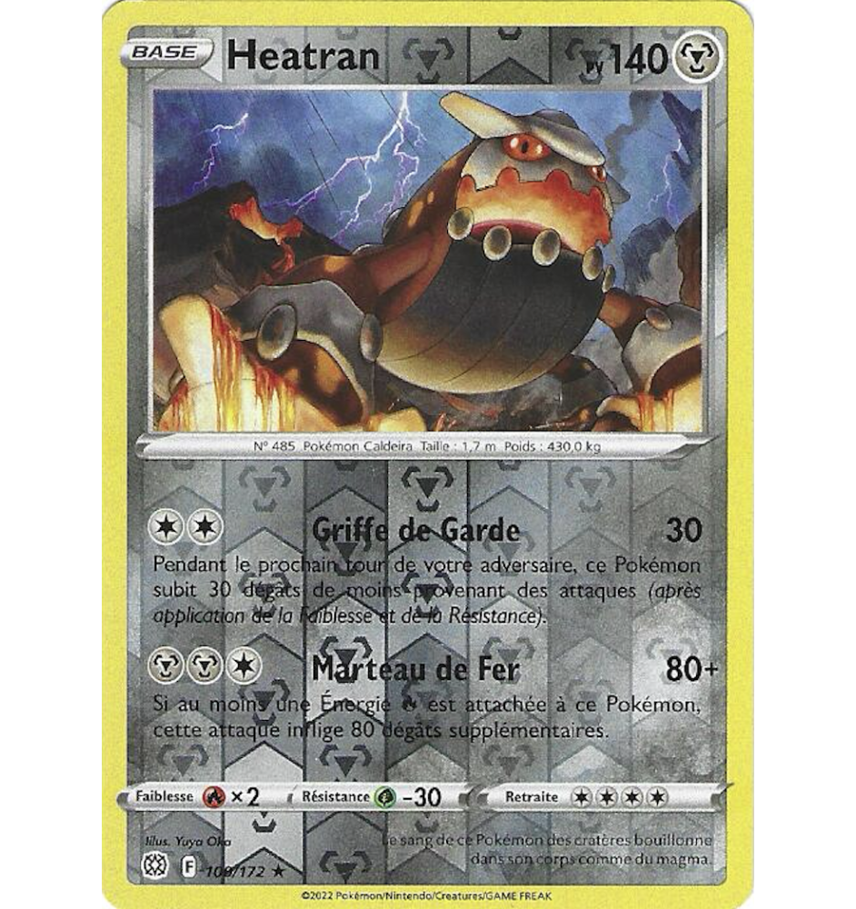 Heatran 100/172 Reverse BRS Stars Etincelantes EB09