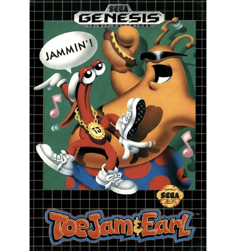 Megadrive ToeJam & Earl Loose Genesis