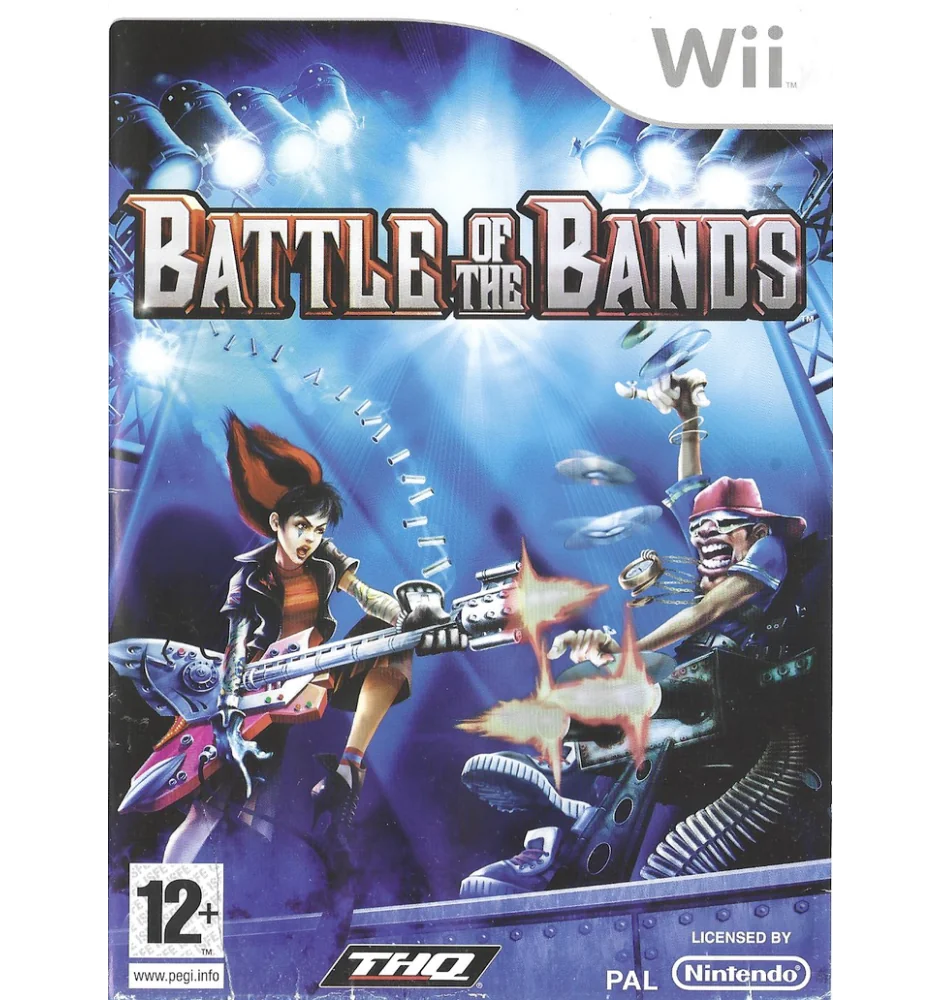 WII Battle Of The Bands Cib