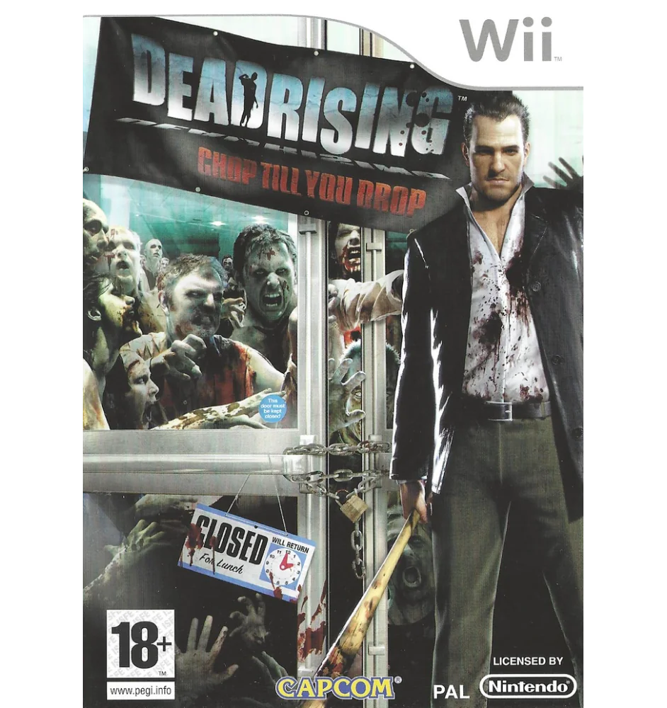 WII Dead rising Chop Till You Drop Cib