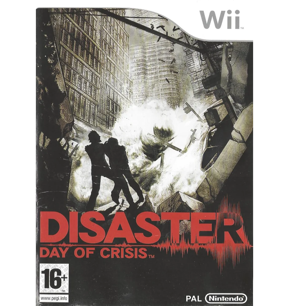 WII Disaster Day Of Crisis Cib