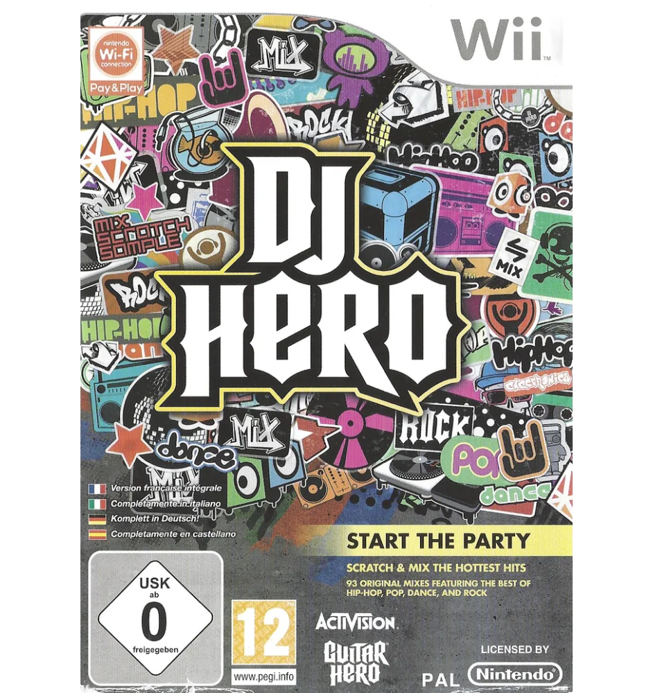 WII Dj Hero Cib