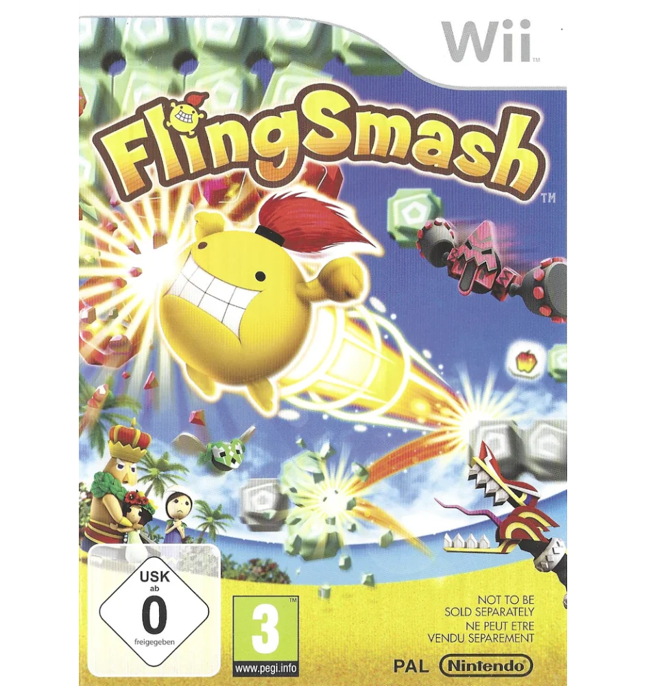 Wii FlingSmash cib
