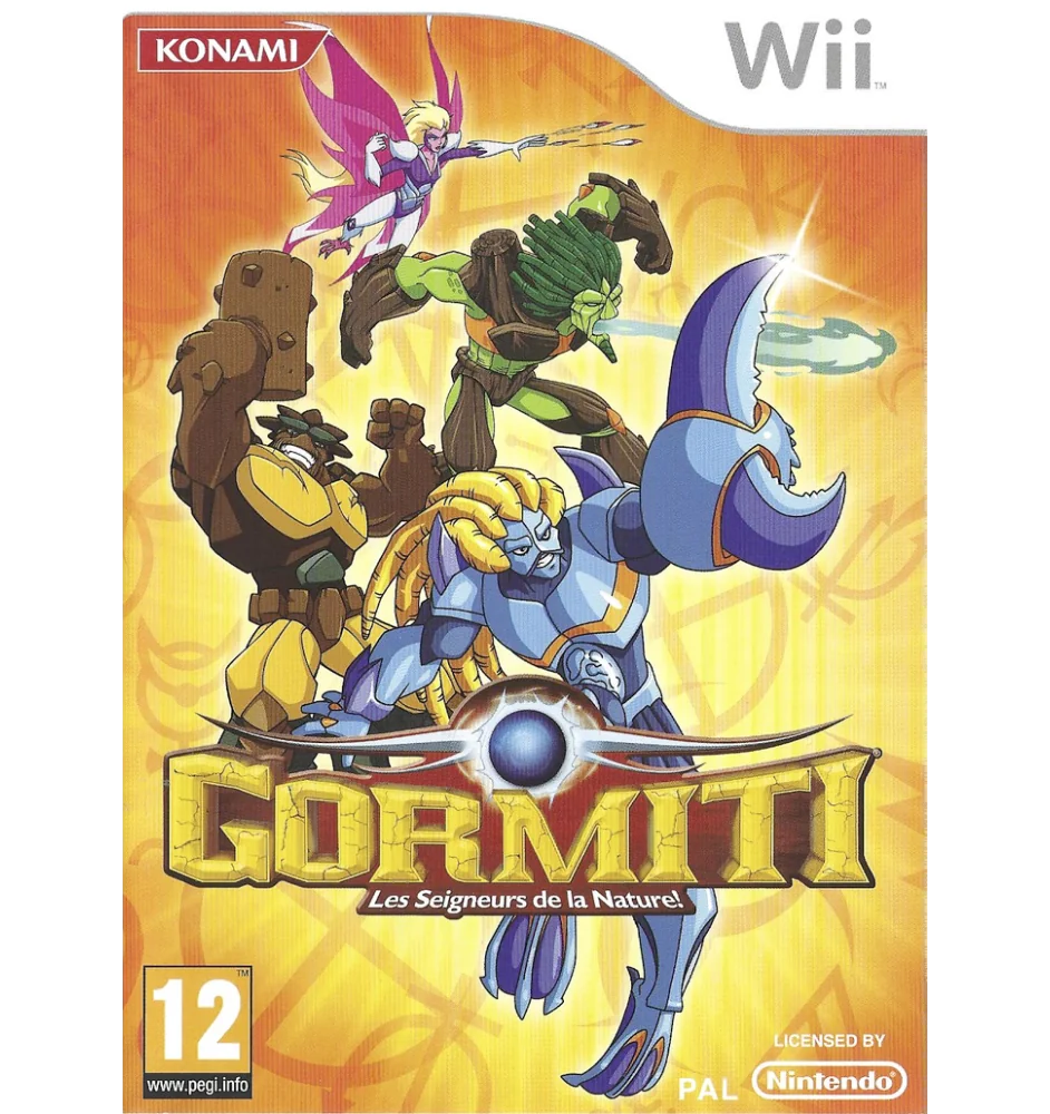 WII Gormiti Les Seigneurs De La Nature Cib