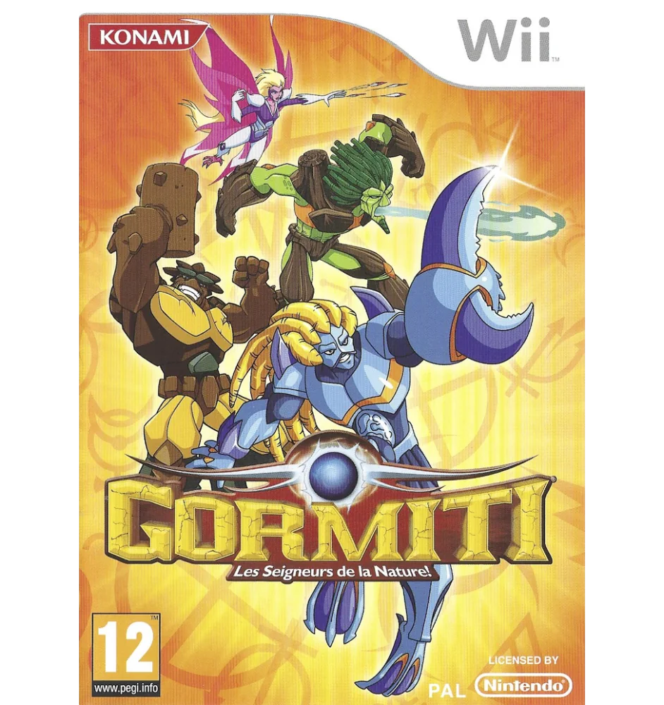 WII Gormiti Les Seigneurs De La Nature Sn