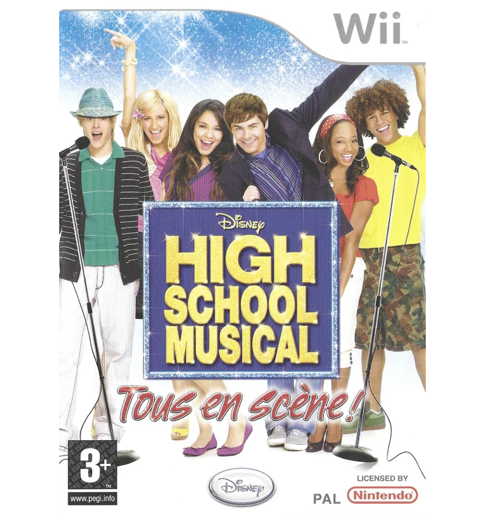 WII High School Musical Tous En Scene Cib