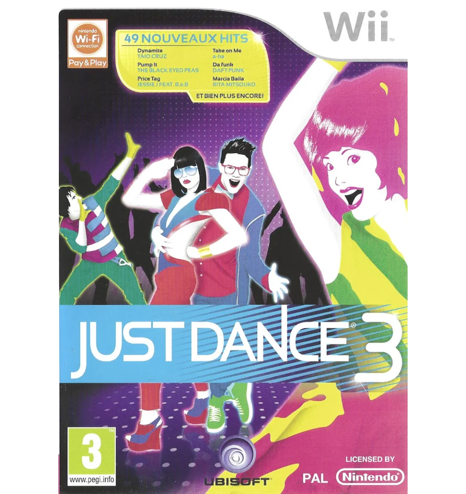 WII Just Dance 3 Cib