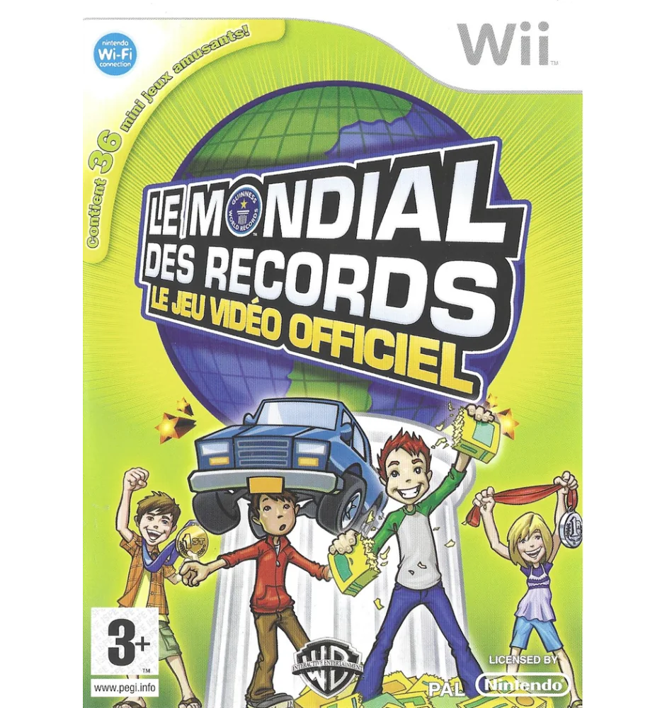 WII Le Mondial Des Records Cib