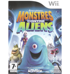 WII Monstres Contre Aliens Cib