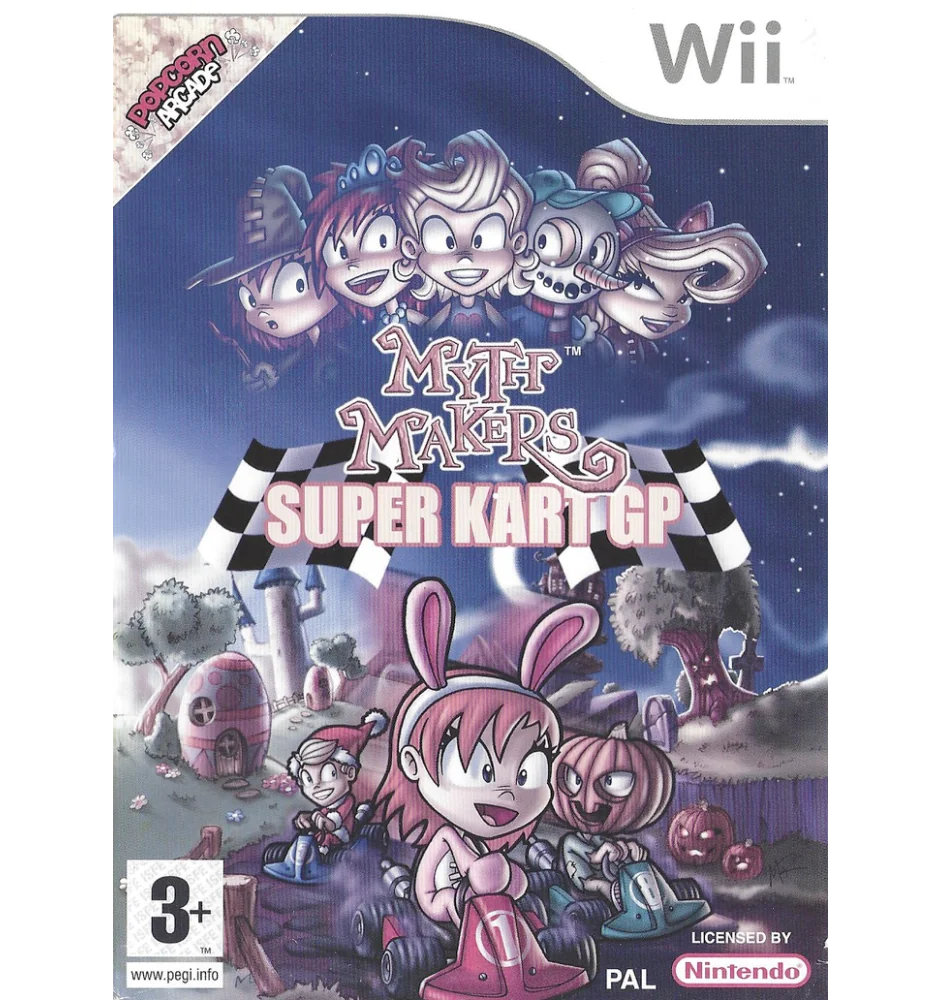 WII Myth Makers Super Kart Gp Cib