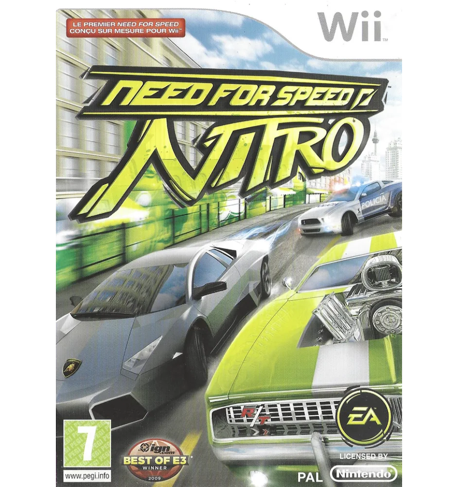 WII Need For Speed Nitro Cib