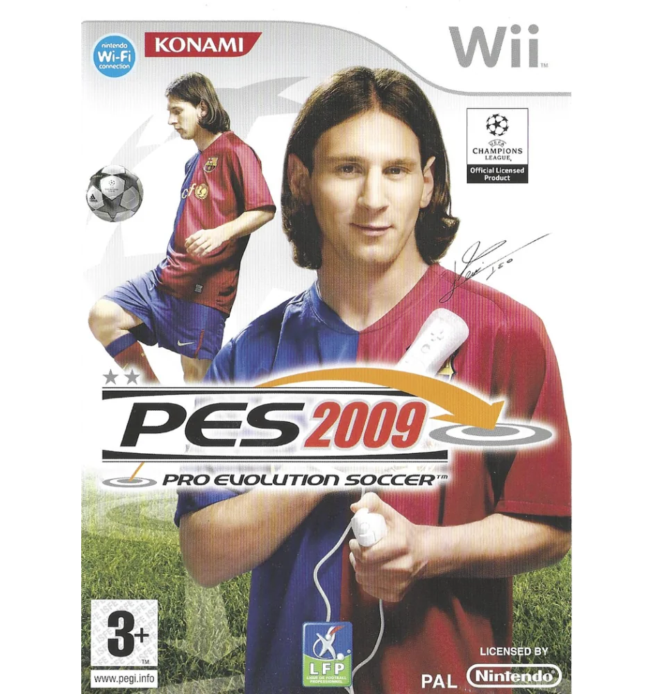 WII Pro Evolution Soccer 2009 Cib