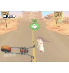 WII Rayman The Lapins Cretins Show Cib