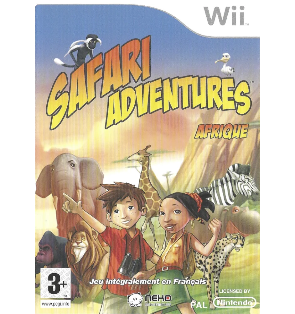 WII Safari Adventures Afrique Cib