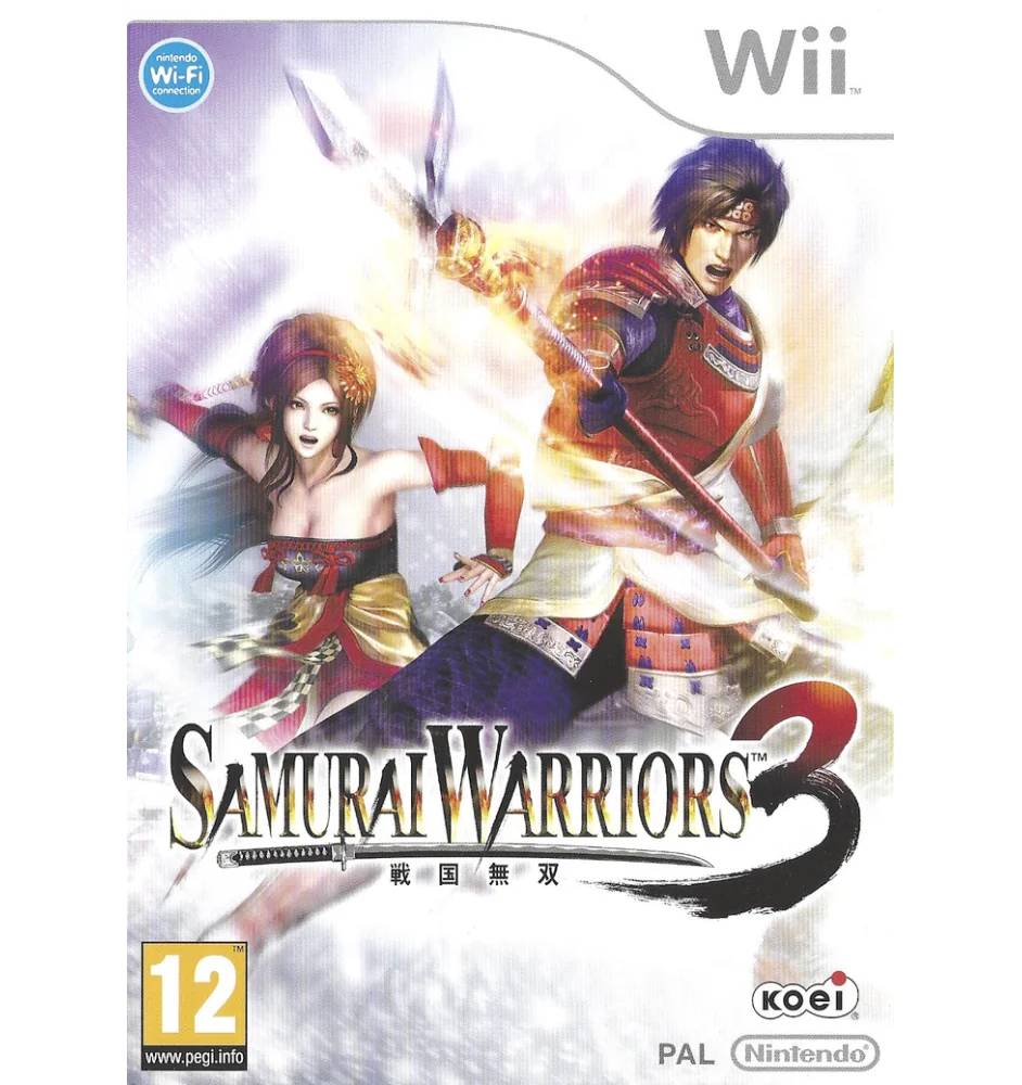 WII Samurai Warriors 3 Cib