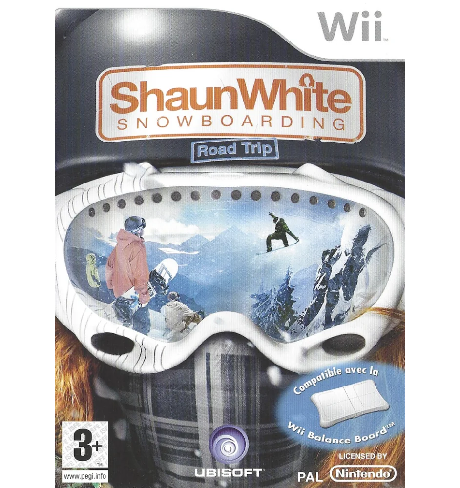 WII Shaun White Snowboarding Road Trip Cib