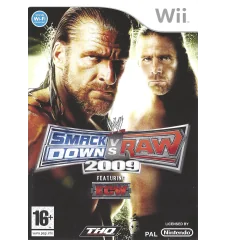 WII smackdown vs raw 2009 sn