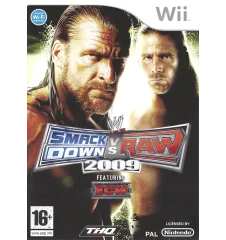 WII Smackdown Vs Raw Featuring ECW 2009 Cib