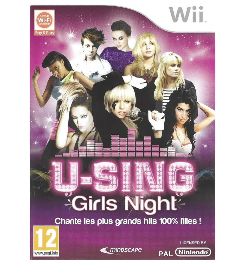 WII Sing Girls Night Cib