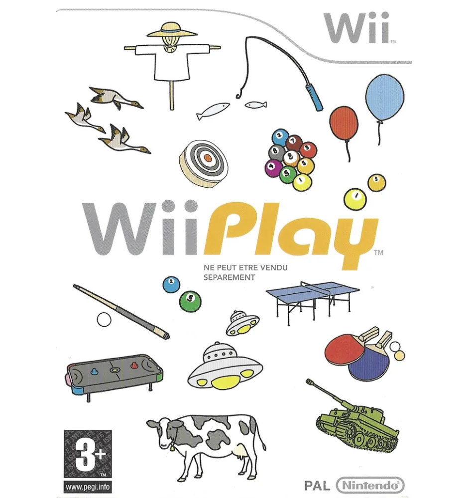 WII Wii Play Cib
