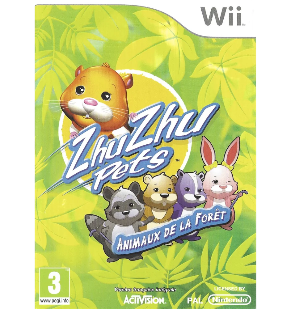 WII Zhuzhu Pets Animaux De La Foret Cib