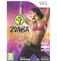 WII Zumba Fitness Join The Party Cib + ceinture