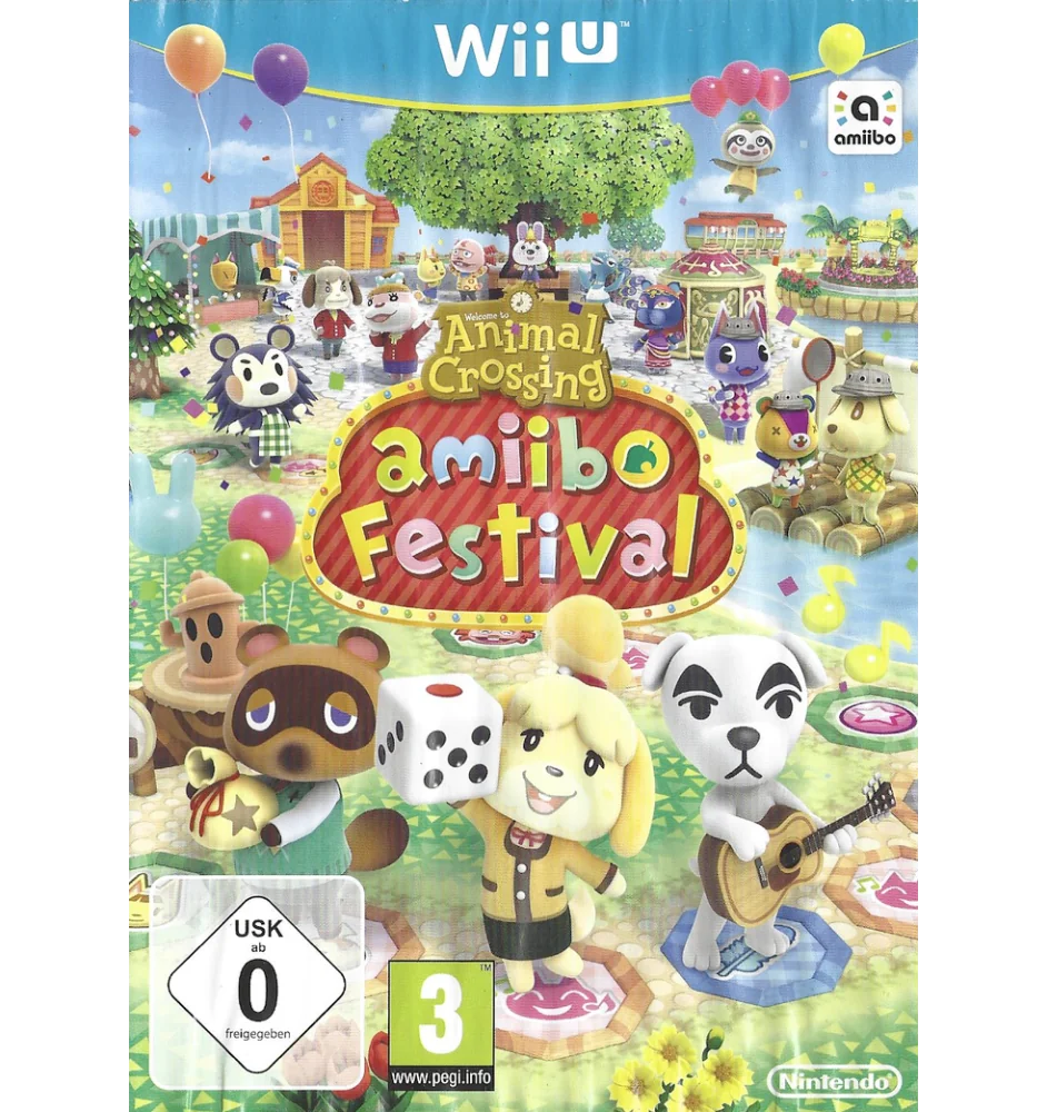 WII U Animal Crossing Amiibo Festival