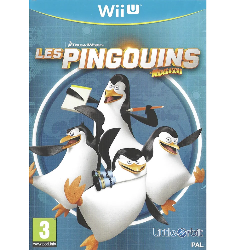 WII U Les Pingouins De Madagascar